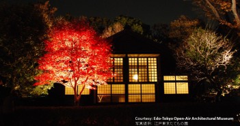 江戸東京たてもの園 紅葉ライトアップ2017