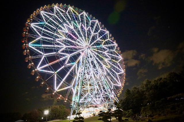 Countdown At Diamond Flower Ferris Wheel Amuzen Tokyo