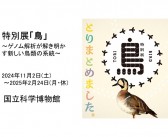 特別展「鳥」（国立科学博物館） レポート